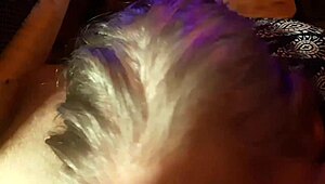 sucking her thumb again in milf cumshot scene