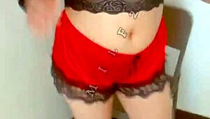 Teen bent over for outdoor doggystyle fuck