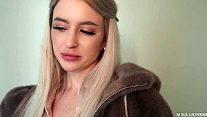 unplanned hallway banging with blonde almost got us caught