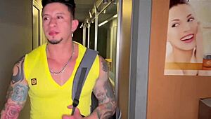 yo, favio vador bangs freddy salvador’s smooth tattooed ass bareback!