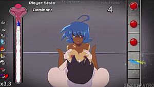 Hentai girlfriend gets ass plowed in sex swing