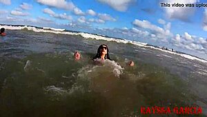 Enjoying The Beach While My Cuckold Watches Rayssa Garcia?