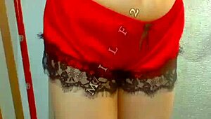 Teen bent over for outdoor doggystyle fuck