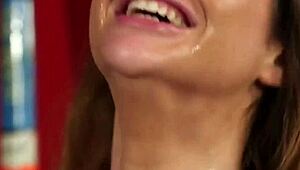 wow, gulp down all that cumshot on your face!