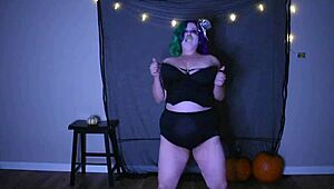 BBW Strips Beetlejuice Costume