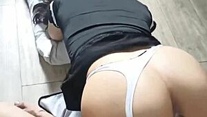 i fuck young prostitute doggystyle and she begs for creampie cumshot