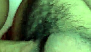 Wife bent over for doggystyle, loving that hairy pussy! 😏