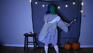 BBW Strips Beetlejuice Costume