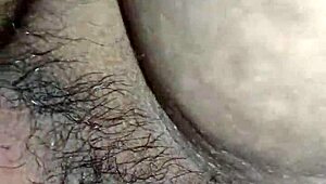 Wife bent over for doggystyle, loving that hairy pussy! 😏
