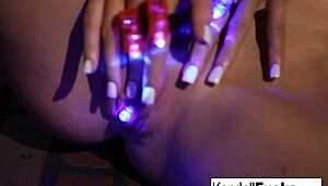 Kendall karson says, 'Watch me play with my amazing tits and wet pussy.'