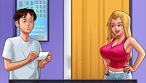 COMPLETE GAMEPLAY - SUMMERTIME SAGA PART 21 WITH BIG TITS