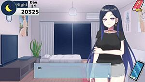 Megu was hungry for some dick in this anime hentai episode 4