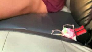 Latina milf teacher sucks my cock in parking lot