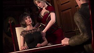 ep5 genesis order chinese version - double pussy sandwich with monster cock, wow!!