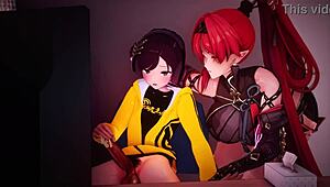 oops, i’m learnin’ my lesson with mommy’s handjobs and cowgirl ridin’!