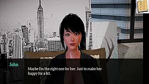 My New Family 196: Erotic Cartoon Game With Homemade Twists