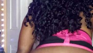 Naejae displays her big ass in a solo video.