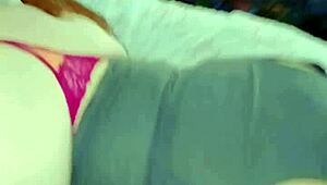 I slipped my big black cock into her wet puffy pussy from behind