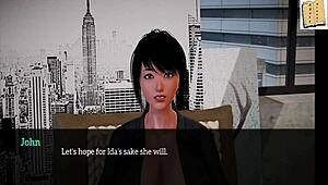 My New Family 196: Erotic Cartoon Game With Homemade Twists
