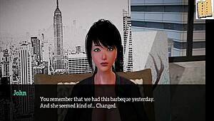 My New Family 196: Erotic Cartoon Game With Homemade Twists