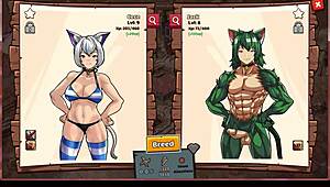 Lets play breeding farm part 12 with blonde teen slut