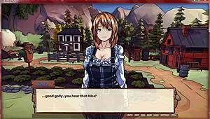 Lets play breeding farm part 12 with blonde teen slut