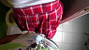 I’m banging her in the bathroom before school in her tight uniform