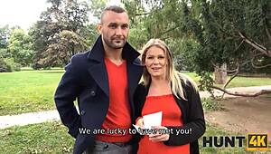 Hei ektemann, se din gravide kone bli kneppet av en fremmed!