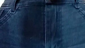 playing with a belt on pussy and spanking hard in intense session