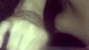 Latina amateur giving blowjob to black cock homemade