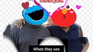 Uncle Jack sings Sesame Street remix