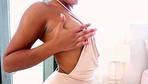 Gabby Martinez Cute Latina Swallows Huge Cock Load POV