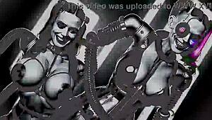 I can’t believe I’m at this wild party with C23 robot whores and dystopian sex visuals!