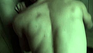 latin guys get hottest pov blowjob and cumshot in spa