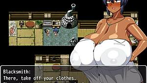 tanned natsuki fucks her village friends with anal and pussy creampie 😍