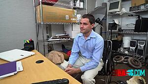 nerdy cracker wants interracial job