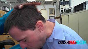 nerdy cracker wants interracial job