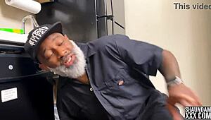 Damn, she’s desperate for that big black cock to pound her bent over doggystyle!