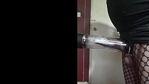 Bisexual Crossdresser Pumps Up His Size for an Intense Session in Part 3.