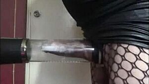 Bisexual Crossdresser Pumps Up His Size for an Intense Session in Part 3.