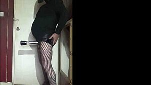 Bisexual Crossdresser Pumps Up His Size for an Intense Session in Part 3.