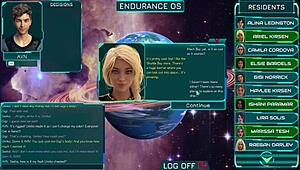 Feeling Lost In Space While Chatting With Cute Girls