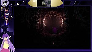 Big tits brunette in anime hentai game lust from beyond