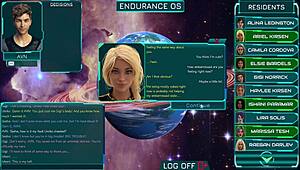 Feeling Lost In Space While Chatting With Cute Girls