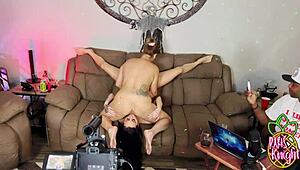 why settle for just watching when lexi dives into squirting with big tits and ass in a hot 3some show?