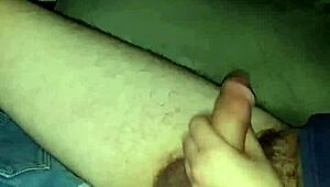 Jerking hard wishing someone would fill my butthole