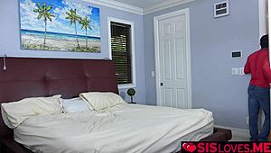 Stepsiblings Dani Blue And Sophia Sweet Discover Toys In Stepbro's Bedroom