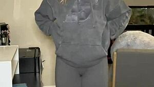 i feel so desperate and horny as this slut auditions with toys and dildo squirting in the sex tape