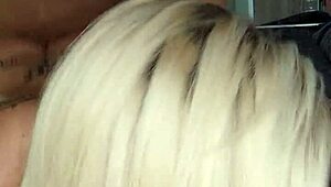 Fucking real pornstar Amanda X with her tattooed ass