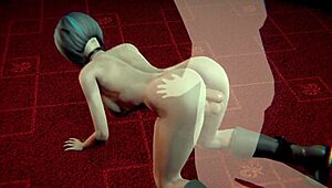 can you handle moaning oppai raven's squirting orgasm?